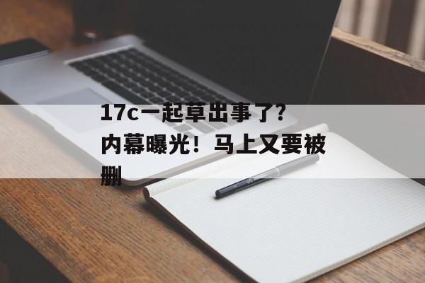 17c一起草出事了？内幕曝光！马上又要被删